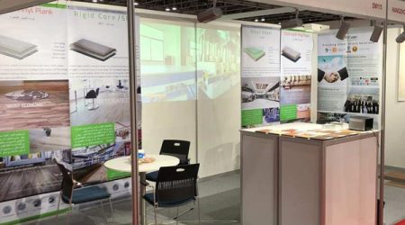 Hanflor attend the China Homelife Dubai 2019 exhibition