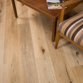Hanflor Rigid Core Vinyl Flooring  7''x48'' 4mm Natural Elm 100% Waterproof Pet Friendly HVP 2041