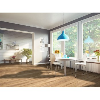 Hanflor Rigid Core Vinyl Flooring  7''x48'' 4mm Natural Elm 100% Waterproof Pet Friendly HVP 2041