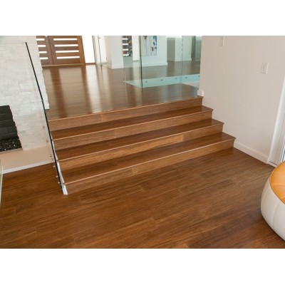 Hanflor Rigid Solid Core Vinyl Plank Flooring 7''x48'' 4mm Java 100% Waterproof Pet Friendly HVP 2042