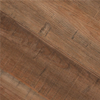 Hanflor Wood Click Lock Vinyl Plank Flooring Commercial LVT Flooring  6''x48'' 4.2mm Anti-slip HDF 9109