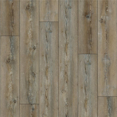 Hanflor SPC Flooring Vinyl Plank Rigid Core 7''x48'' 4.0mm Brown Oak Vitage HDF 9129