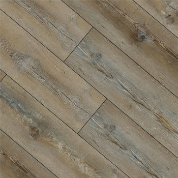 Hanflor SPC Flooring Vinyl Plank Rigid Core 7''x48'' 4.0mm Brown Oak Vitage HDF 9129