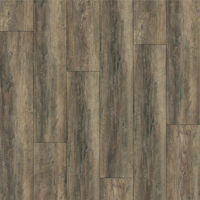 Hanflor Vinyl Planks Solid Core SPC Flooring 6''x36'' 4.0mm Dark Oak 100% Waterproof HDF 9130
