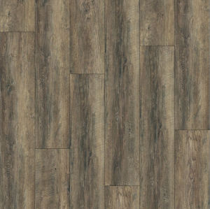Hanflor Vinyl Planks Solid Core SPC Flooring 6''x36'' 4.0mm Dark Oak 100% Waterproof HDF 9130