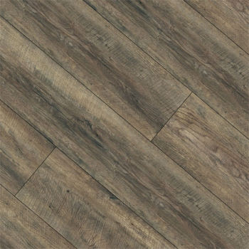 Hanflor Vinyl Planks Solid Core SPC Flooring 6''x36'' 4.0mm Dark Oak 100% Waterproof HDF 9130