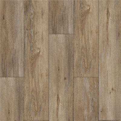 Hanflor Click Vinyl Plank Plastic Flooring LVT 9''x48'' 4.0mm Brown Oak Classic HIF 9134