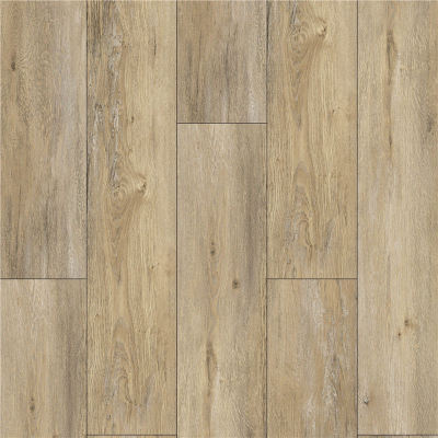 Hanflor Waterproof Click Vinyl Plank Flooring Experss LVT 9''x48'' 4.0mm Brown Oak Easy Install HIF 9135