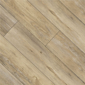 Hanflor Waterproof Click Vinyl Plank Flooring Experss LVT 9''x48'' 4.0mm Brown Oak Easy Install HIF 9135