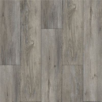 Hanflor LVT Click Vinyl Flooring Wholesale PVC Flooring 9''x48'' 4.0mm Gray Oak Fire Proof HIF 9137