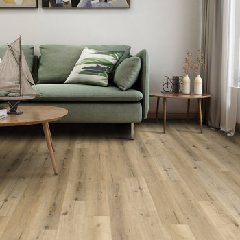 Hanflor Rigid Core SPC Vinyl Plank Flooring 7''x48'' 6.5mm IXPE UnderPad Minimizes Sound HVP 1973