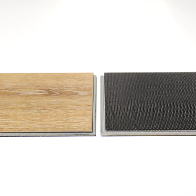 Hanflor Rigid Core SPC Vinyl Plank Flooring 7''x48'' 6.5mm IXPE UnderPad Minimizes Sound HVP 1973