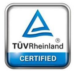 TUV Rheinland Certificate