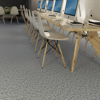 Hanflor Carpet Look Vinyl Tile Click Luxury Vinyl Flooring 12”X24”4.0mm Low Maintenance HTS 8054