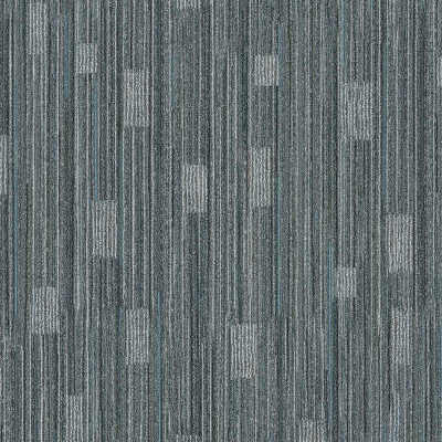 Hanflor Carpet Look Click Luxury Vinyl Tile Drop Down Vinyl Plank Flooring 12''x36'' 5.0mm Blue HTS 8045