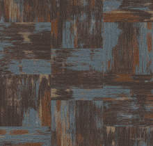 Hanflor Carpet Look LVT Vinyl Tile 3mm PVC Flooring Glue Down 18''x18'' 3.0mm HTS 8047