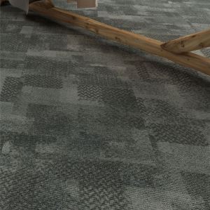 Hanflor Carpet Look LVT Vinyl Tile Dryback 18''x18'' 2mm Glue Vinyl Flooring HTS 8048