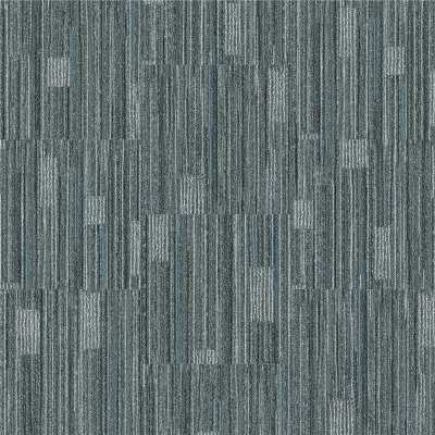 Hanflor Carpet Look Click Luxury Vinyl Tile Drop Down Vinyl Plank Flooring 12''x36'' 5.0mm Blue HTS 8045