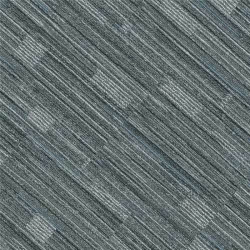 Hanflor Carpet Look Click Luxury Vinyl Tile Drop Down Vinyl Plank Flooring 12''x36'' 5.0mm Blue HTS 8045