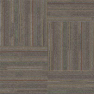 Hanflor Carpet Look LVT Vinyl Tile Drop Down Vinyl Plank Flooring 12”X24”4.0mm Stain Resistant HTS 8051