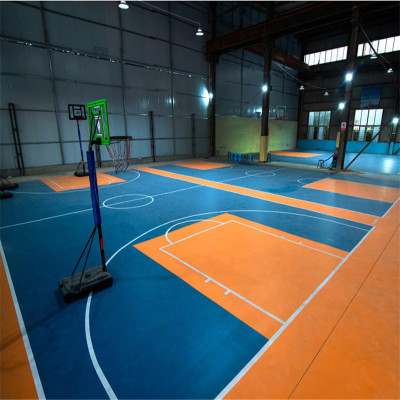 Hanflor High Quality PVC Floor Covering Coil Vinyl Flooring Vinyl Sheet For Sports