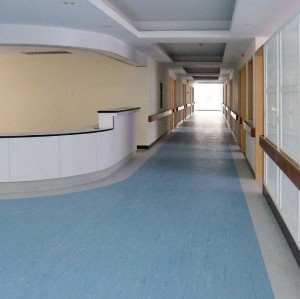 Hanflor 20mX2m Anti Bacterial Anti-Slip PVC Flooring Durable Flexible Vinyl Sheet Hospital Roll Floor