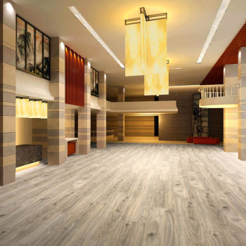Hanflor Waterproof Rigid Core SPC Vinyl Plank PVC Commercial Vinyl Flooring 9''x48'' 4.2mm 100% HIF 20456