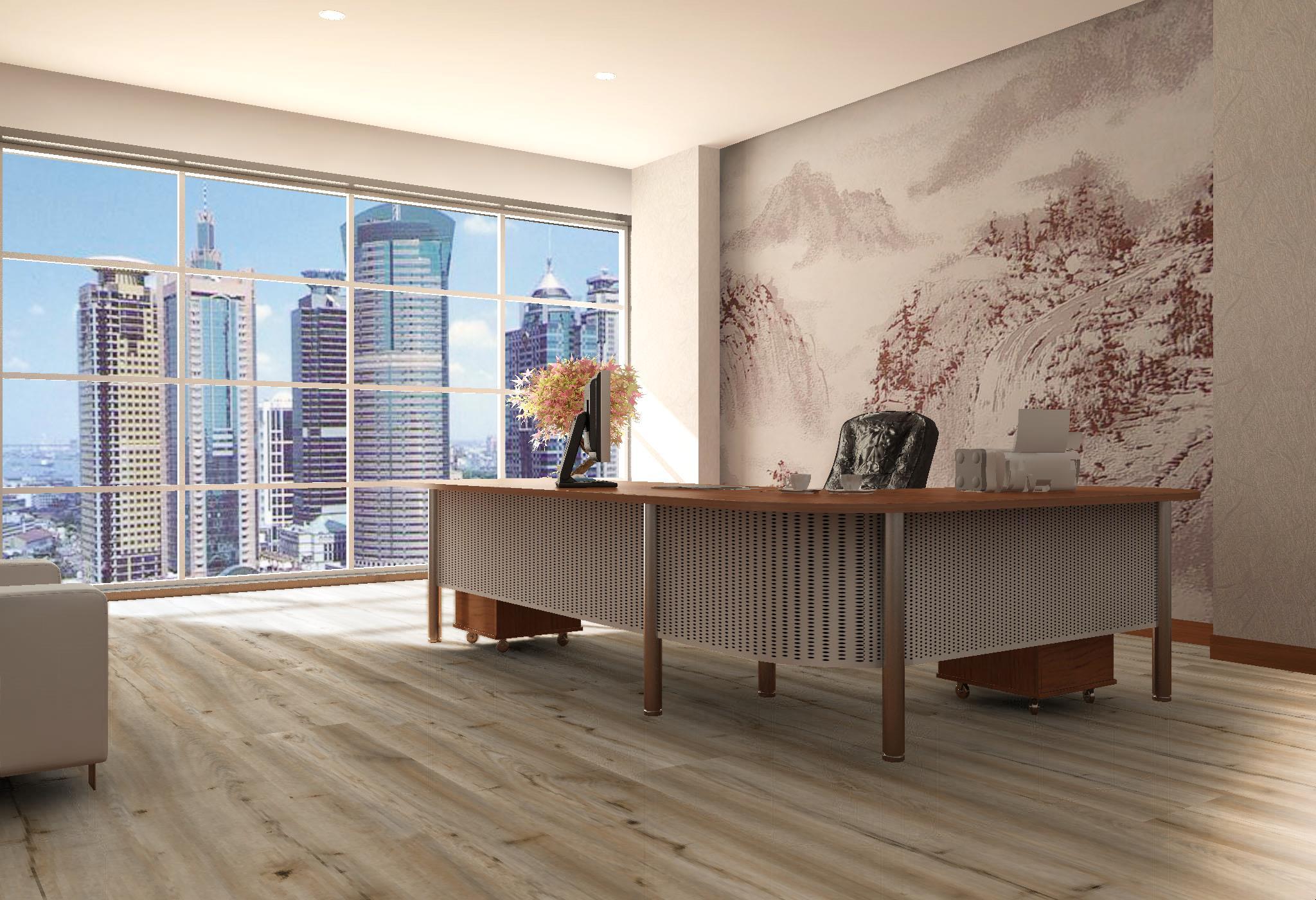 luxury vinyl plank floor