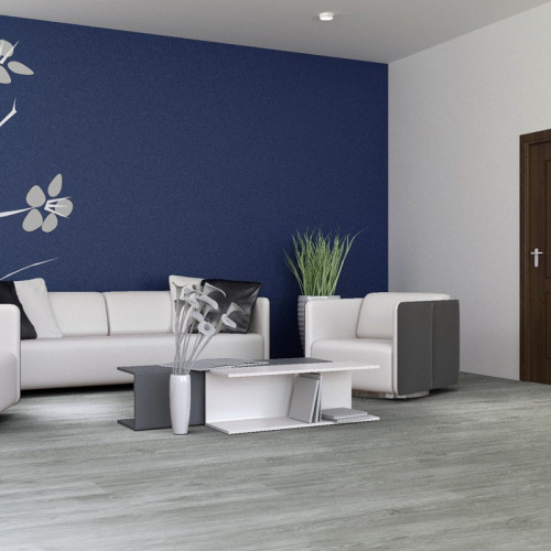 Hanflor 7.2''x48'' 4.0mm/0.3mm 1.5mm IXPE Gray SPC Flooring Vinyl Plank Best Sellers 100MOQ RTS 20802