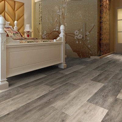 Hanflor 100 Waterproof Rigid Core Flooring SPC Vinyl Flooring Super Stability Easy Clean 9''x48'' 4.2mm/0.3mm HIF 20462