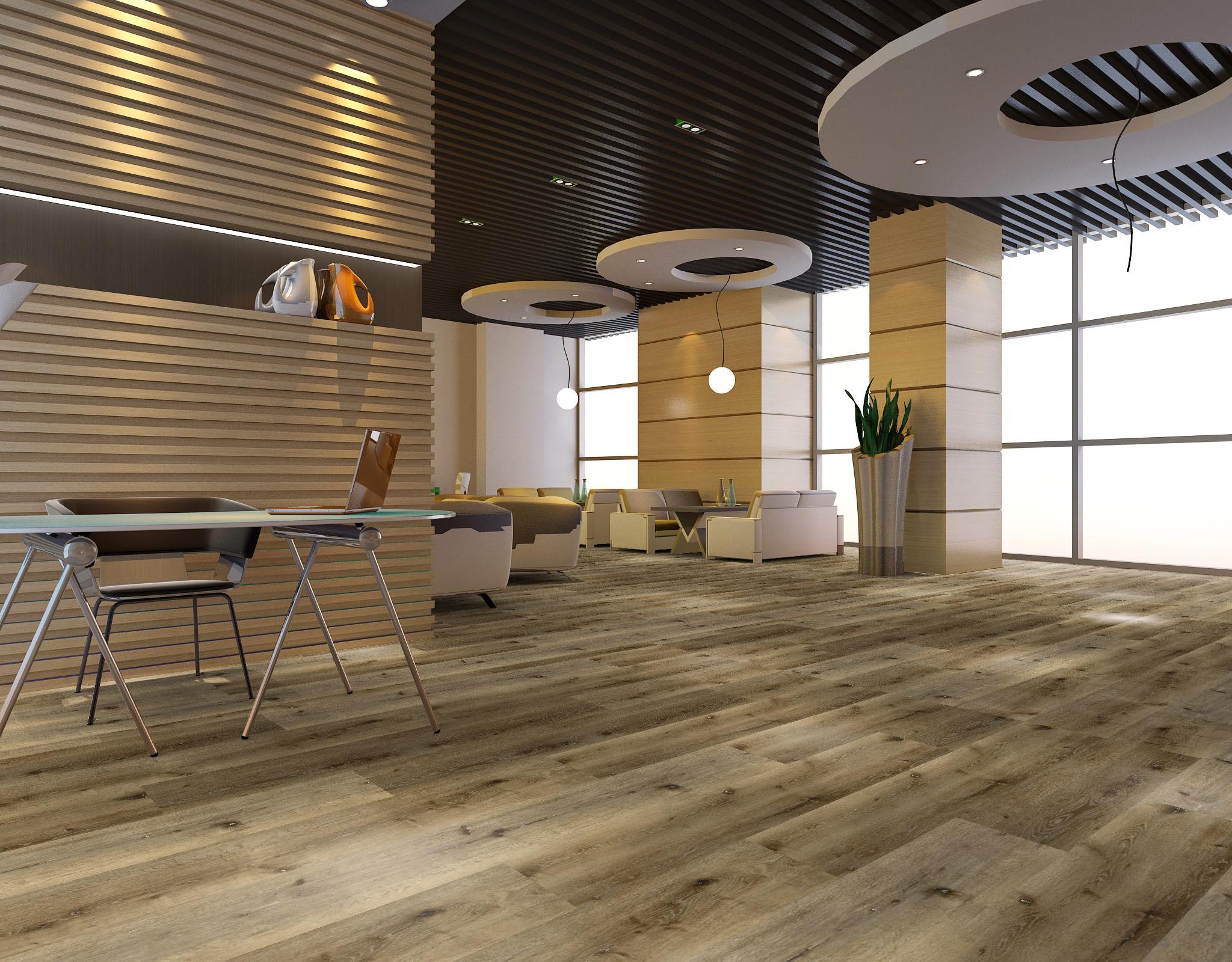 luxury vinyl plank floor