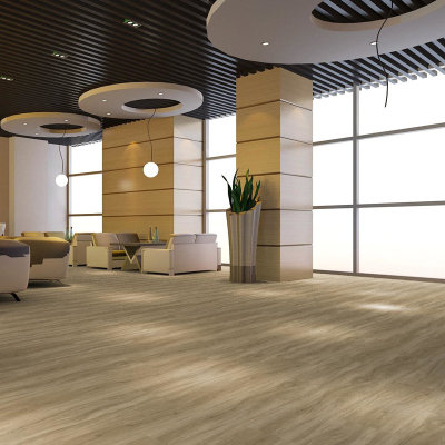 Hanflor Click Vinyl Plank Flooring Wood Look Vinyl Floor Designs Easy Install Kidproof Petproof 6''x36'' 4.0mm  20467