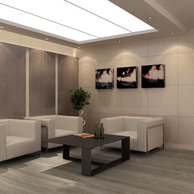 Glue Down Vinyl Plank ▏ 7''x48'' 3.0mm ▏Hanflor Stain Resistant 3mm PVC Flooring HIF 20473