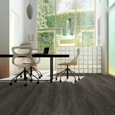 Hanflor Rigid Composite Core Waterproof SPC Vinyl Planks Wood Effect Vinyl Flooring  9''x72'' 5.0mm  HIF 20476