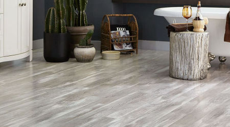 How to choose vinyl flooring color for a room?