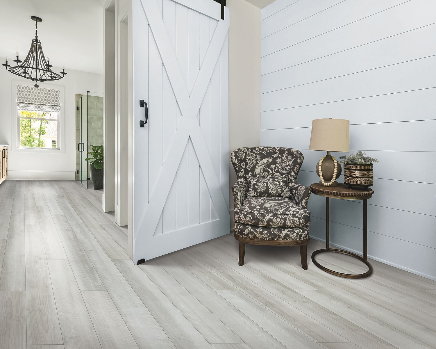 white oak luxury vinyl plank flooring