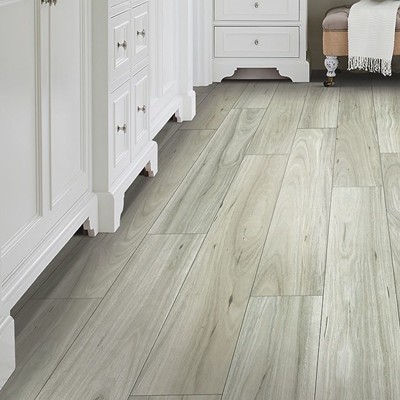 Hanflor 7”X48” 3mm Glue Down Glue Down Vinyl Plank Dryback Vinyl  Flooring Gray Quality LVP