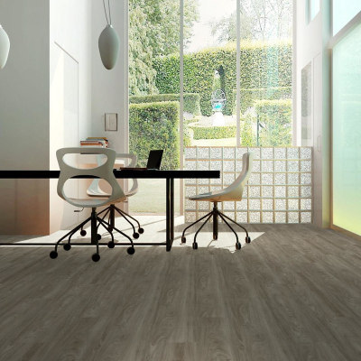 Hanflor 9''x48'' 6.5mm Noise Reduction EVA Undepad SPC Flooring Rigid Core Vinyl Plank Flooring