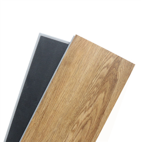 Hanflor 9''x48'' 4.0mm Brown Click Vinyl Plank Low maintenance Easy Click Interlocking luxury Vinyl Flooring