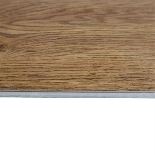 Hanflor 9''x48'' 4.0mm Brown Click Vinyl Plank Low maintenance Easy Click Interlocking luxury Vinyl Flooring