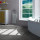 Hanflor Waterproof 11.97'' x 23.62'' Click Vinyl Plank Flooring Luxury Vinyl Plank Stone Look