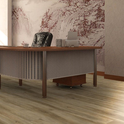 Hanflor 9''x48'' 4.2mm Oak Rigid Core SPC Vinyl Plank Flooring Rigid Composite Core Click Vinyl