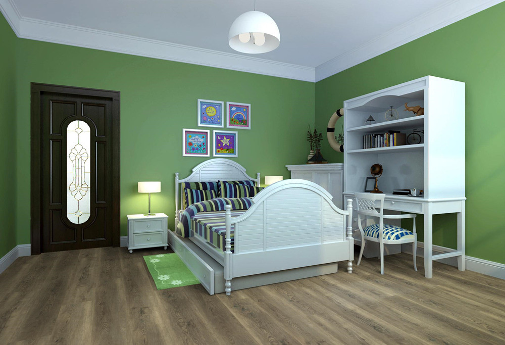 Click lock LVT flooring
