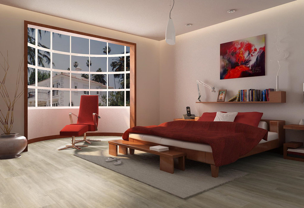 gray luxury vinyl plank flooring