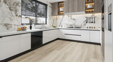 How to remove scratches from vinyl plank flooring?