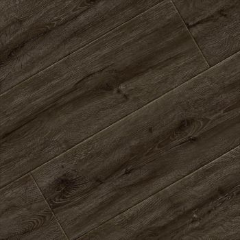 Dark Oak realistic feel wood embossing EIR Click Lock SPC vinyl flooring from China vinyl flooring factory hanflor
