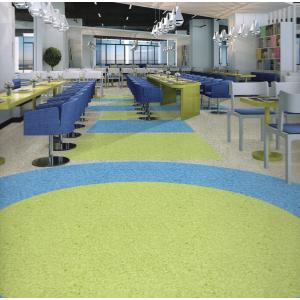 Hanflor 20''x2'' 2.2mm Heterogeneous Vinyl Sheet High Stability Slip Resistance Wet Commercial Vinyl Roll Floor