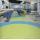 Hanflor 20''x2'' 2.2mm Heterogeneous Vinyl Sheet High Stability Slip Resistance Wet Commercial Vinyl Roll Floor