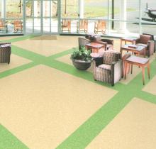 2.0MM Durable Homogeneous Vinyl Flooring Sheet for Healthcare, Cleanroom, and Public Buildings