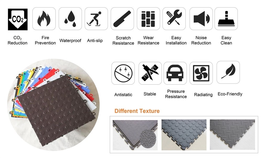 garage flooring features